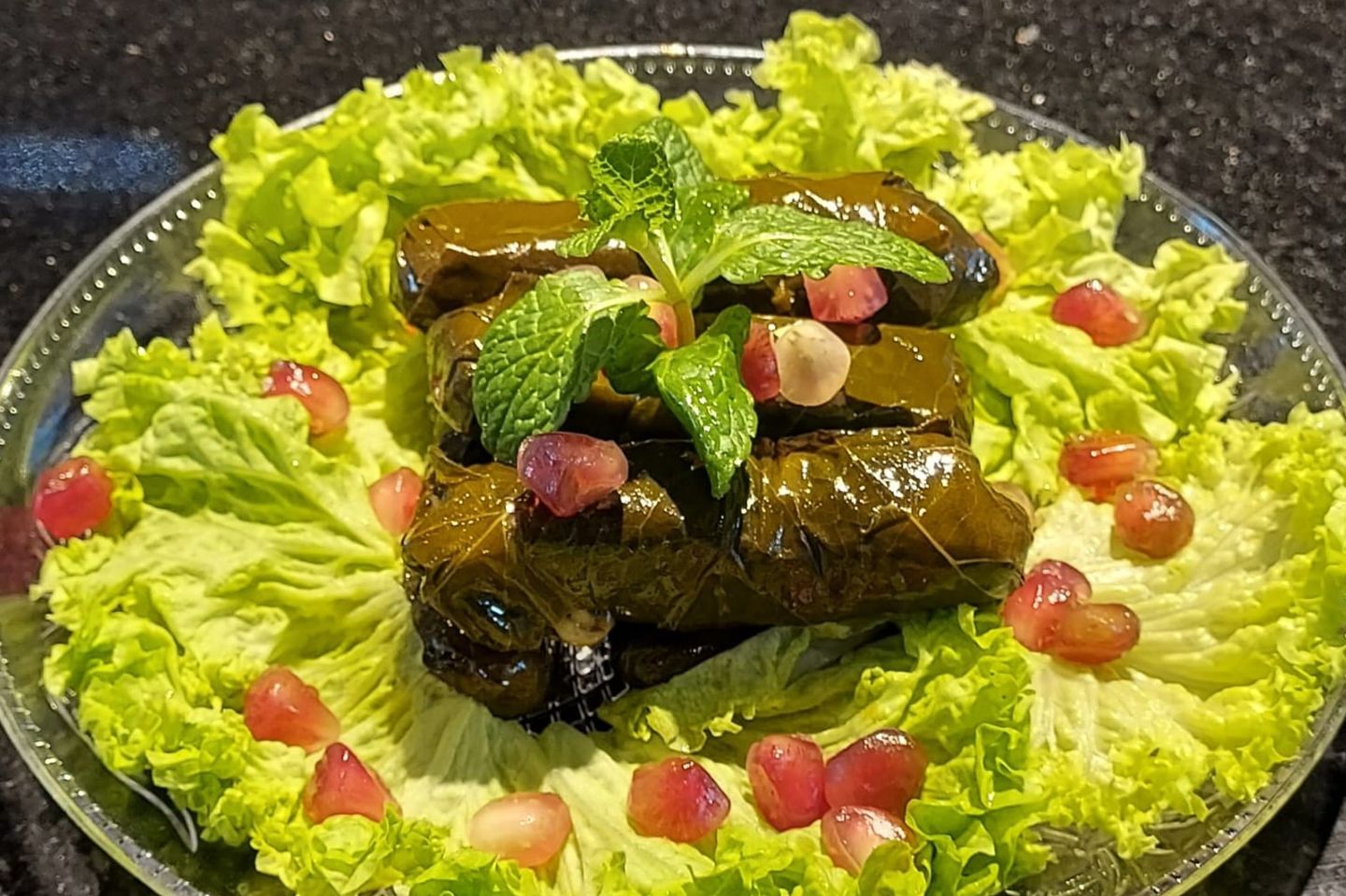 صحن ورق عنب