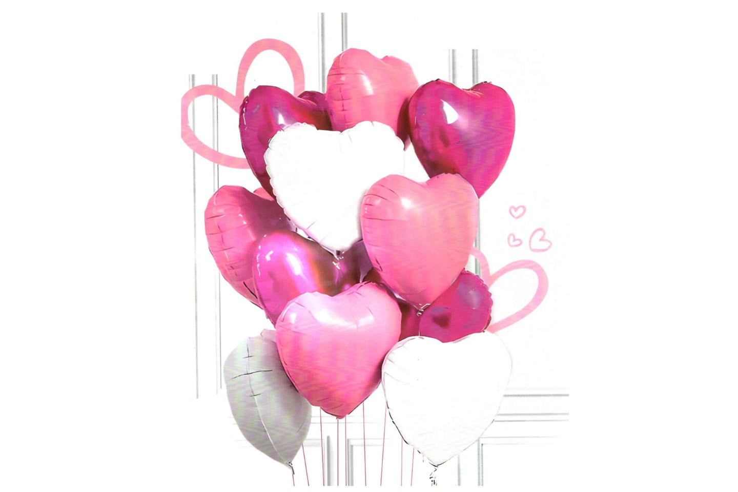 الحب ١٢ بالونات