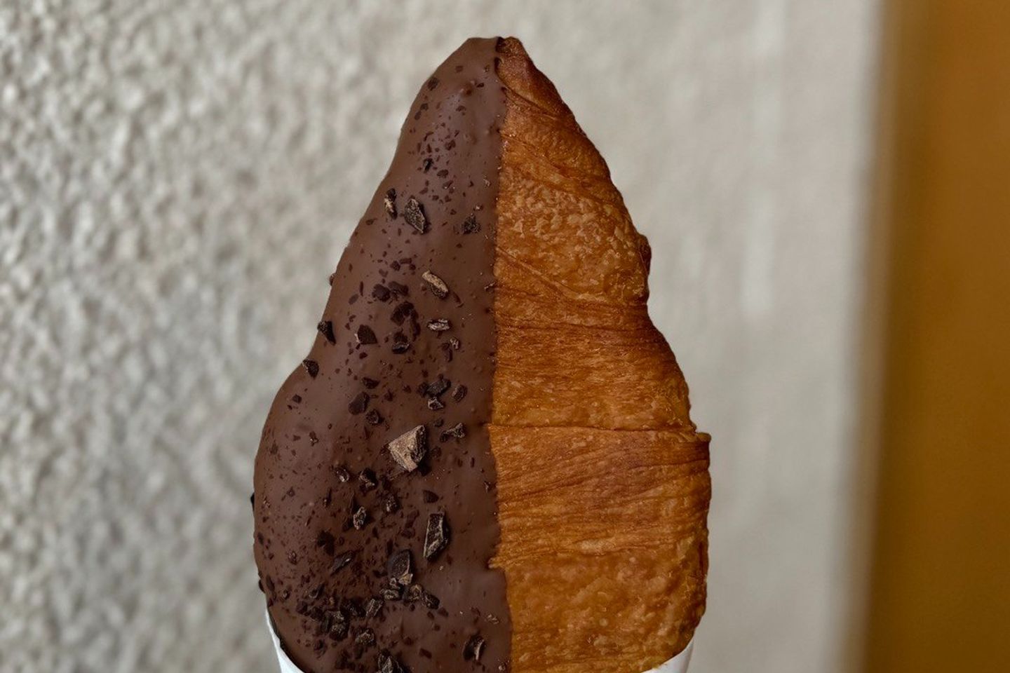 Flat Croissant Chocolate