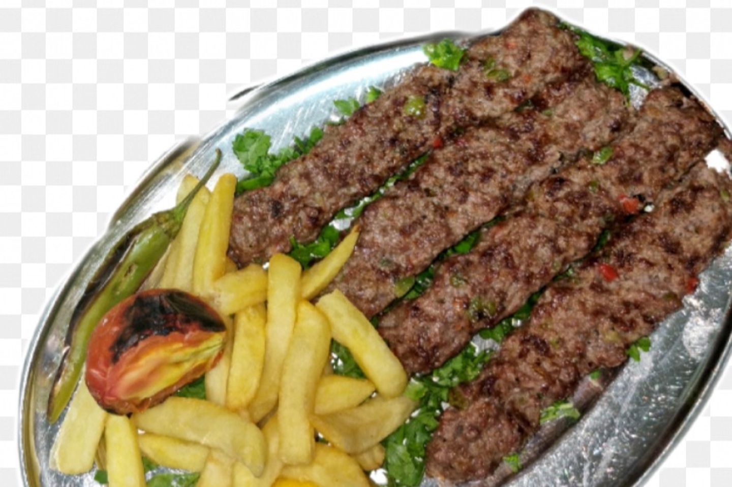 صحن كباب لحم