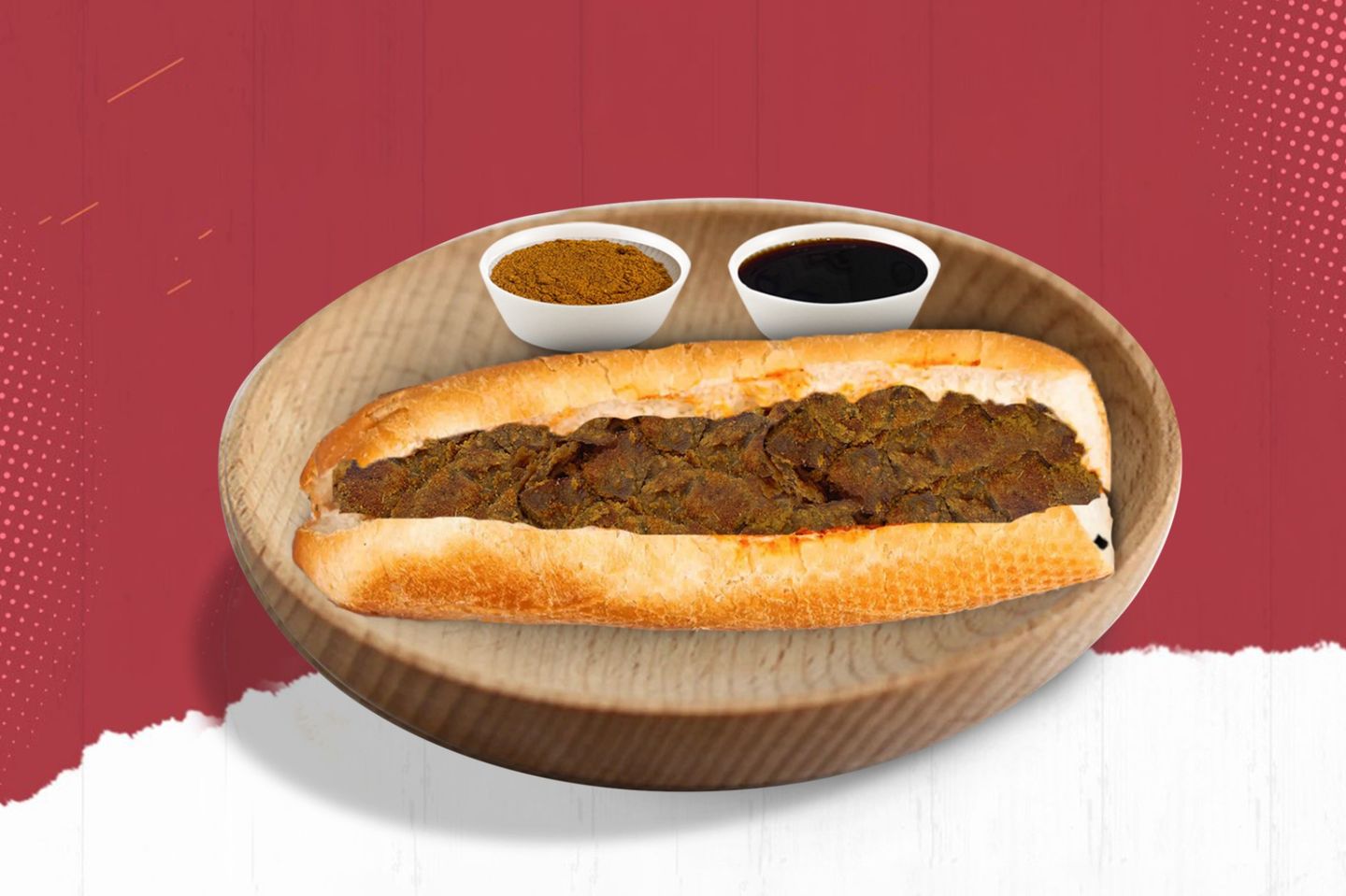 سندوتش سيريه لحم