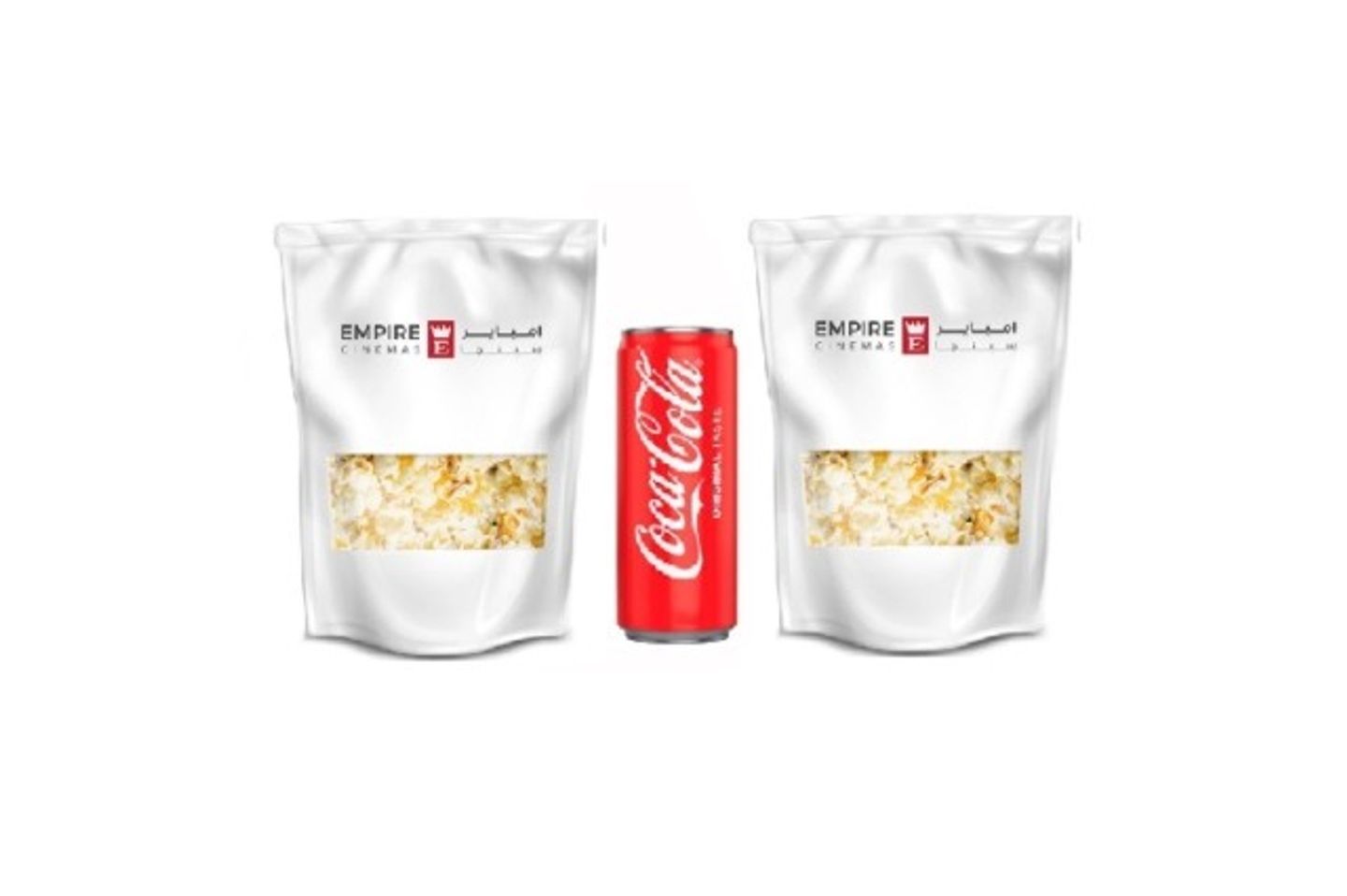 Popcorn With Soft Drink