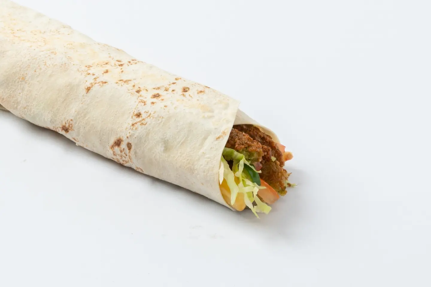 Falafel In Large Saj Bread