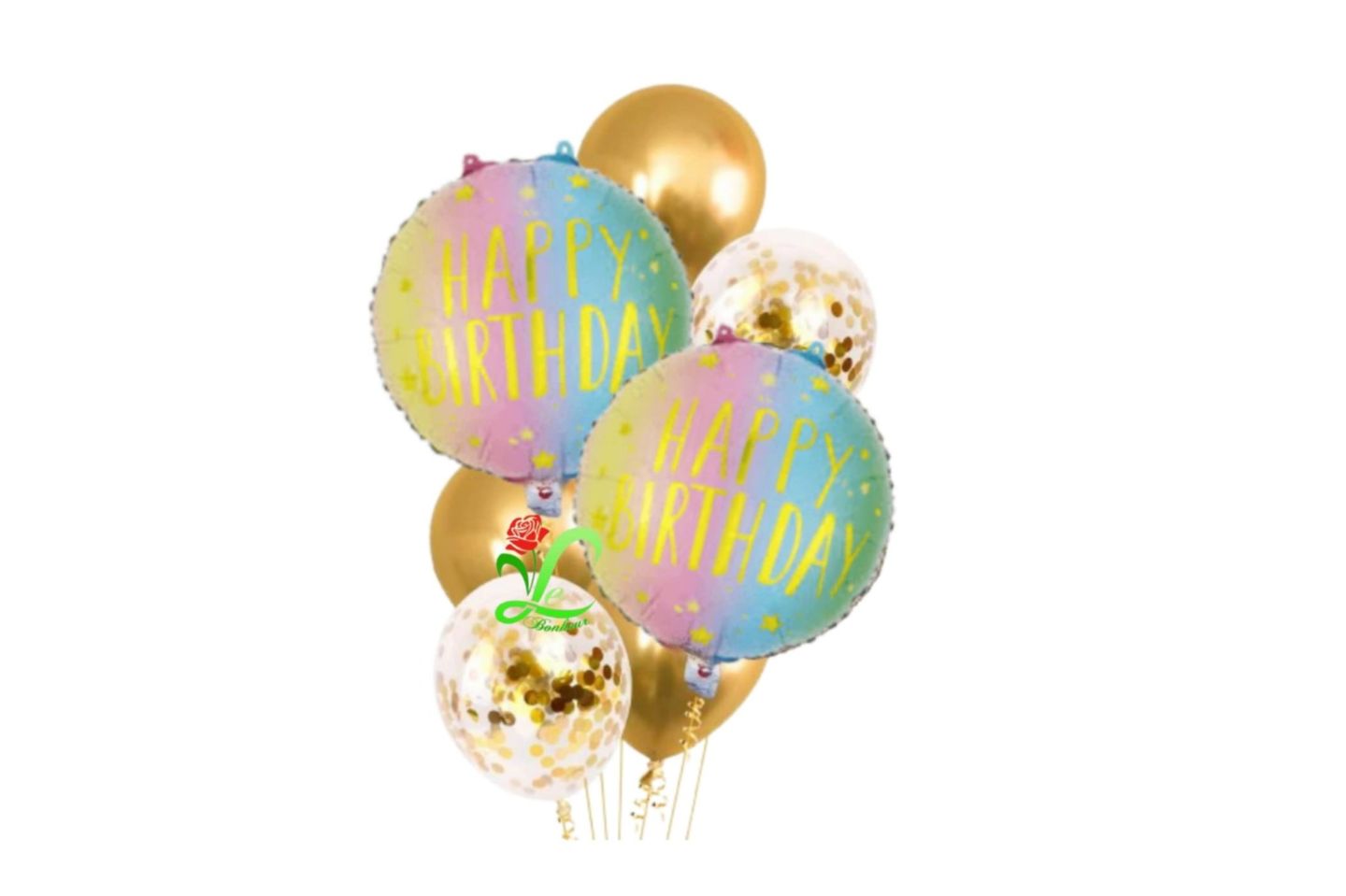 Colorful Happy Balloon Bouquet