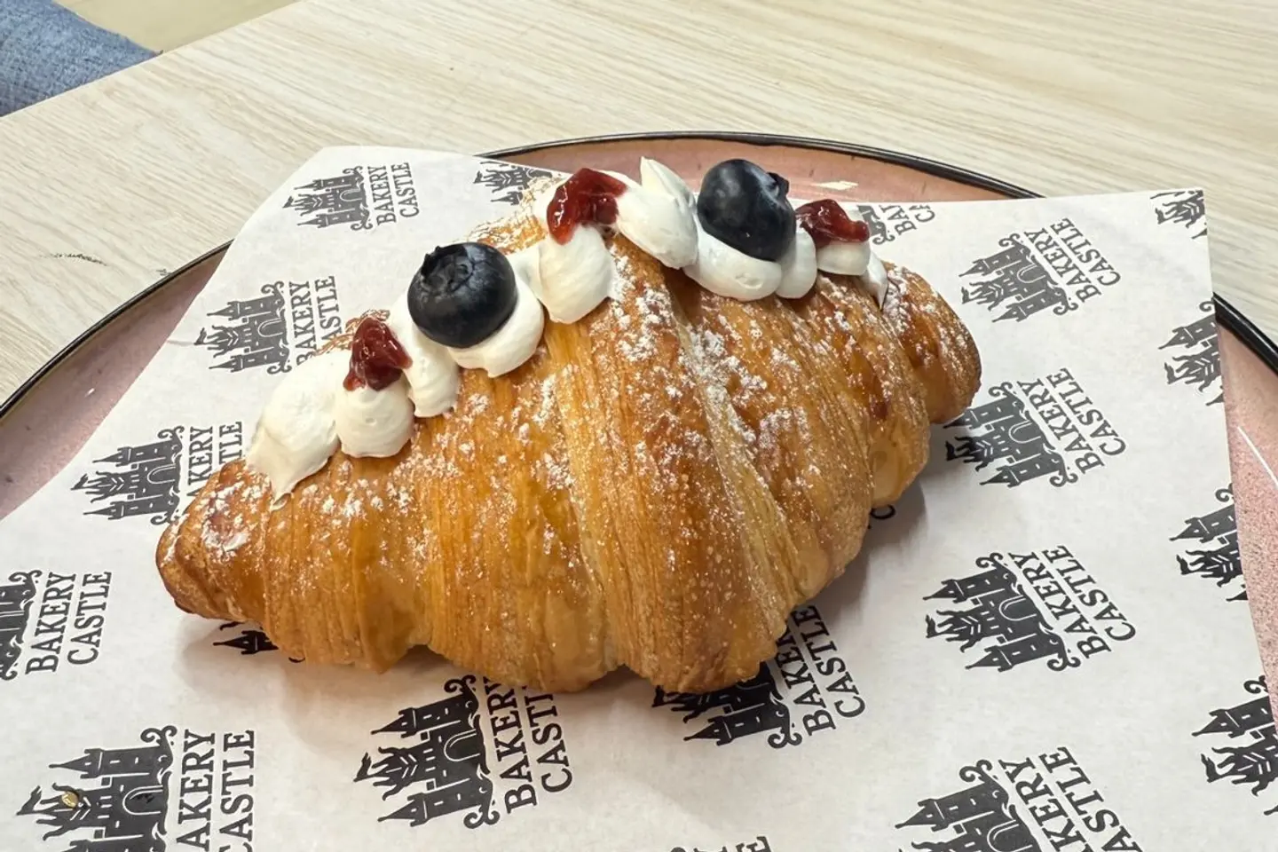 Blueberry Cheese Croissant