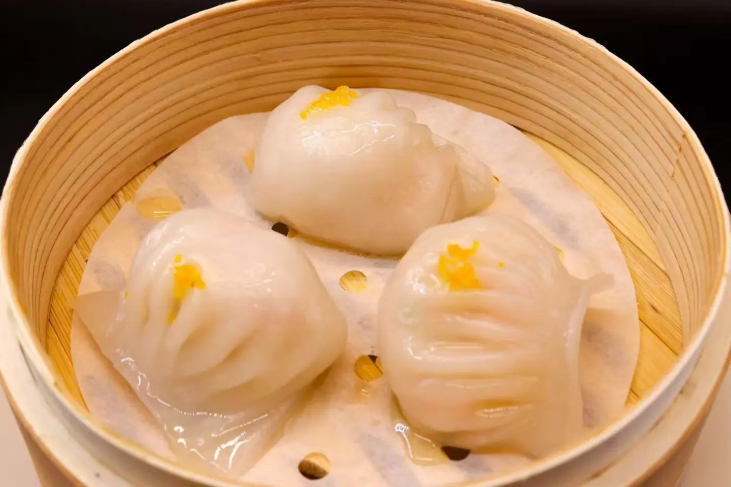 ٣ قطع من زلابية الروبيان الكانتونية