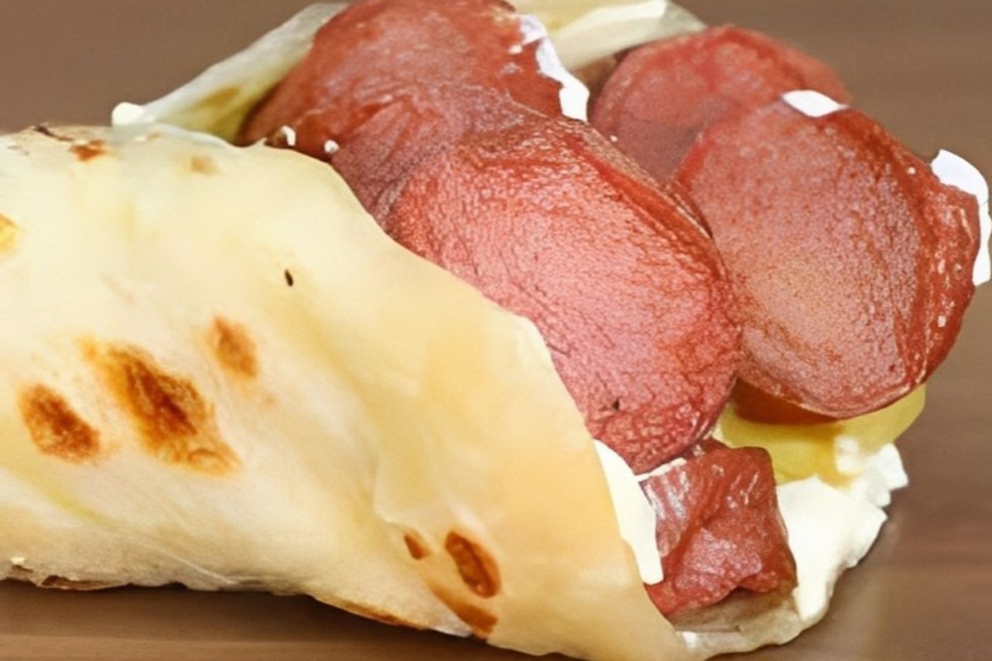 Hot Dog Chapati