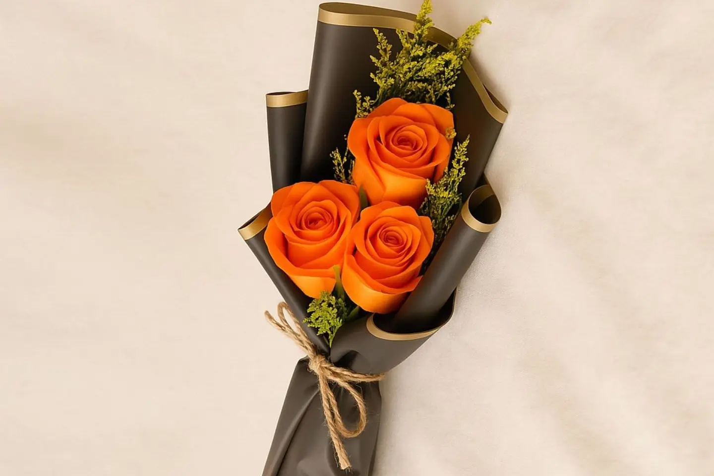 باقة جوري اورانج