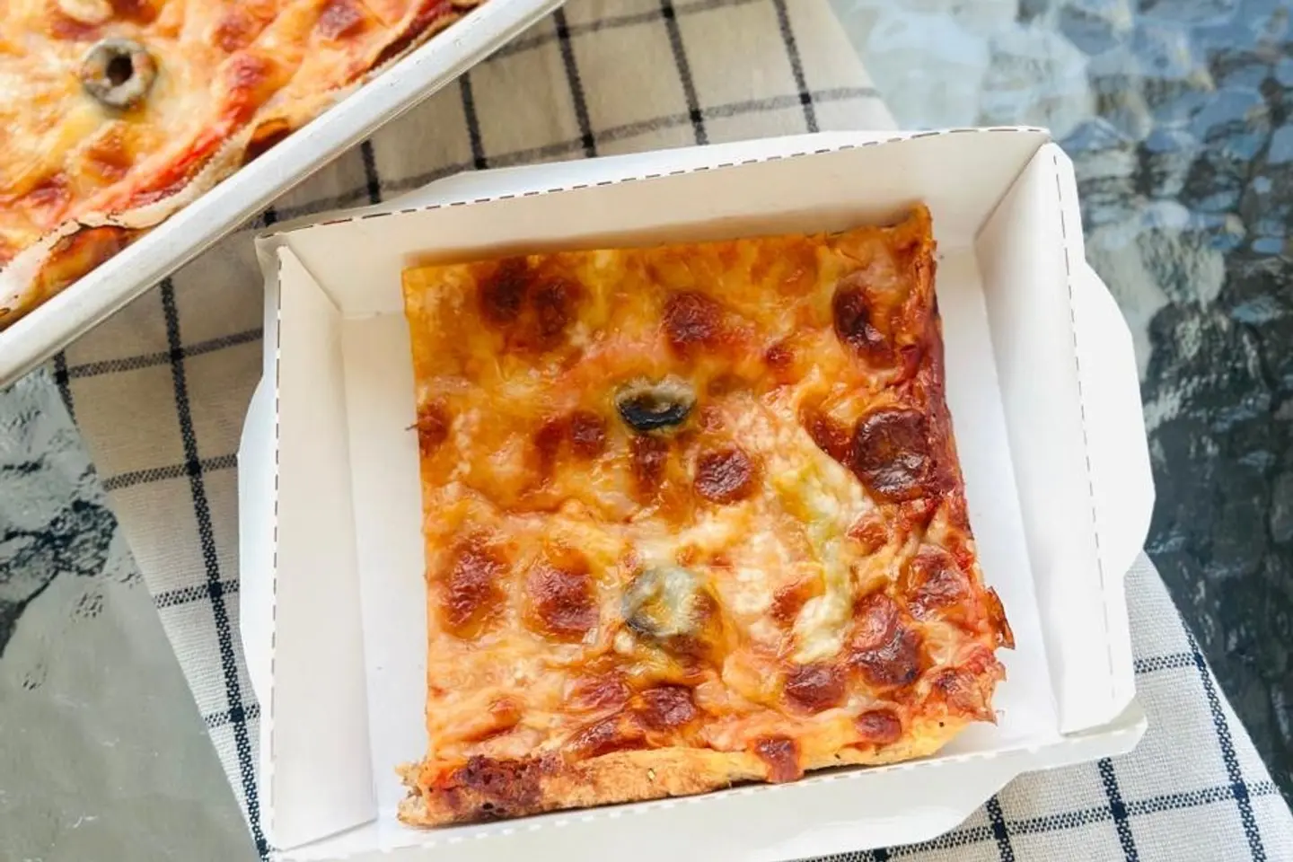 بيتزا البروتين