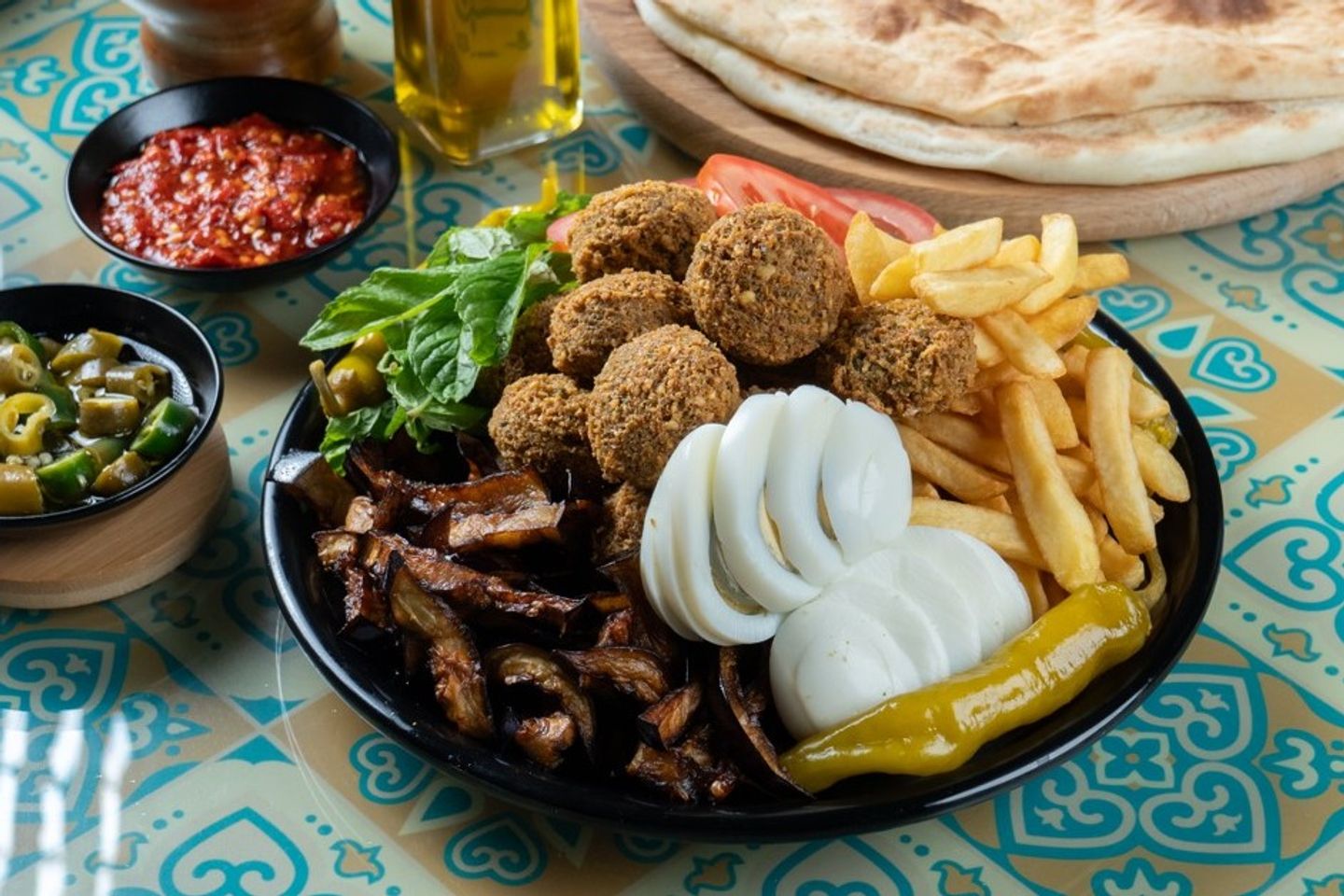 فلافل صحن مشكل