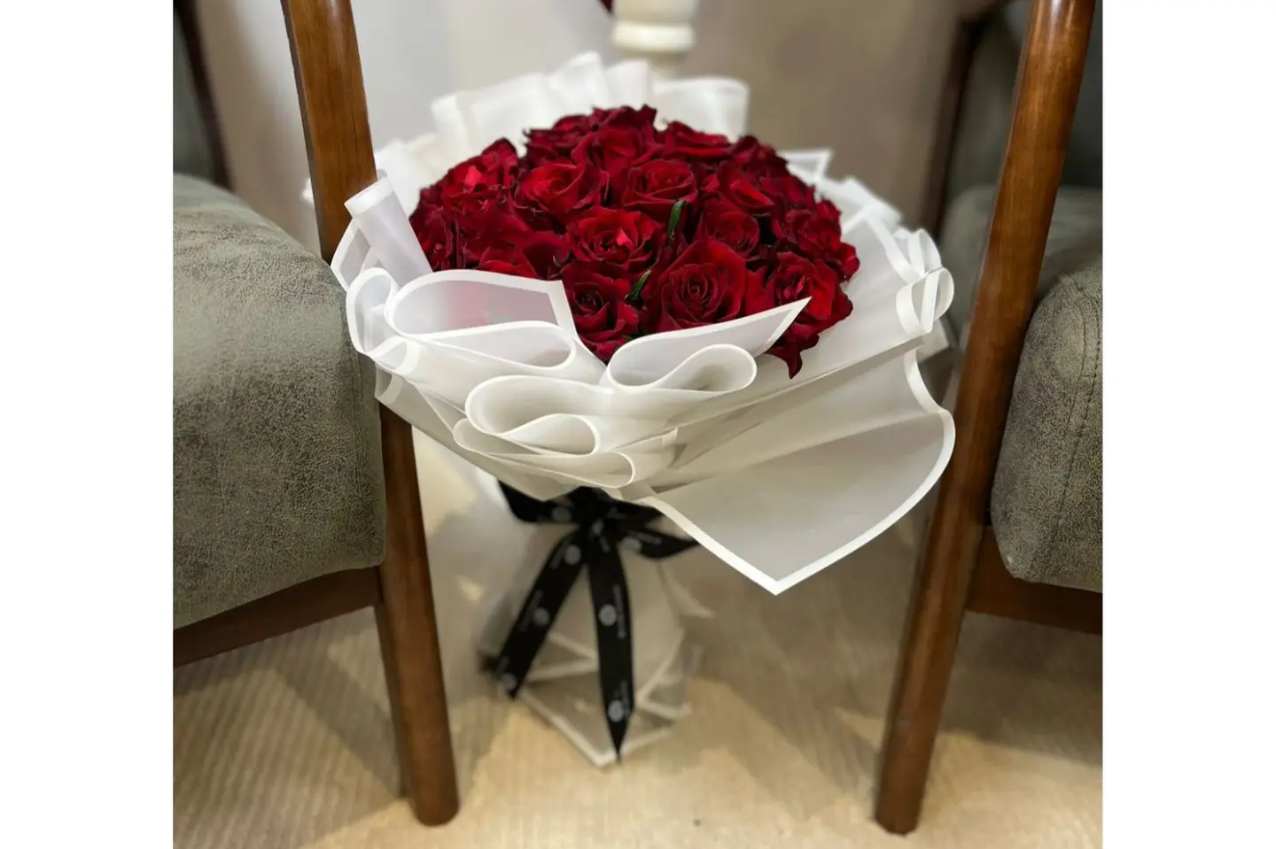 باقه الحب ورد احمر