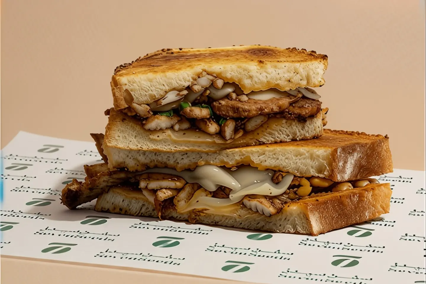 ساندوتش دجاج و الارضي شوكي