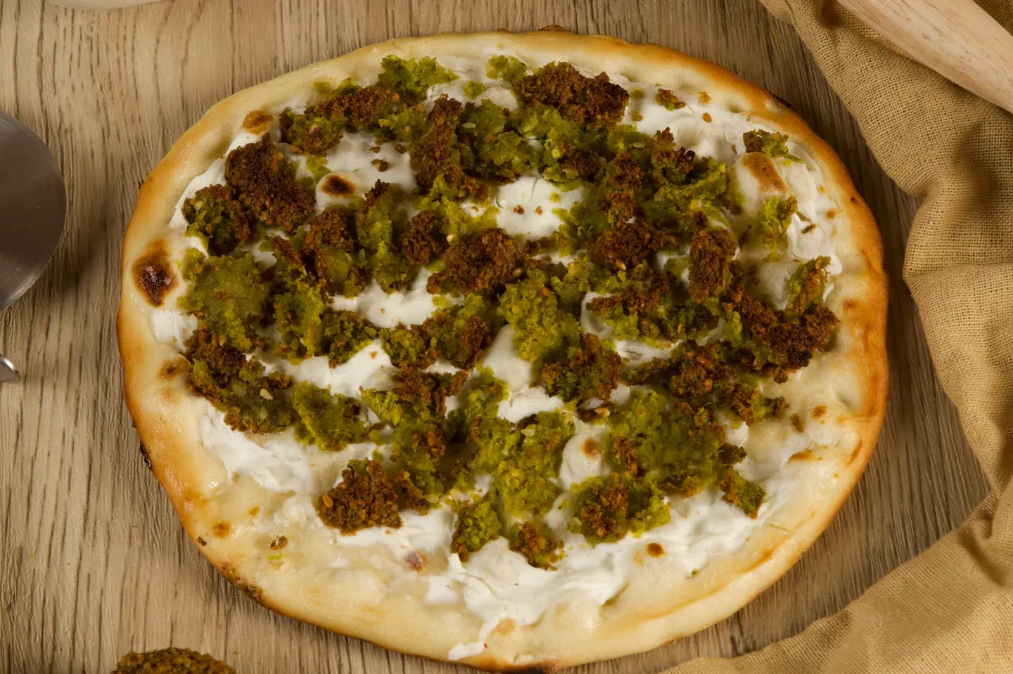 فلافل باللبنة