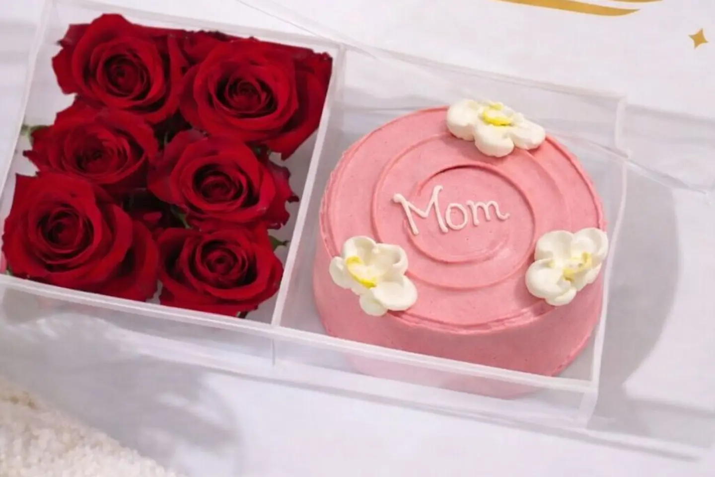 Mom Cake With Rose