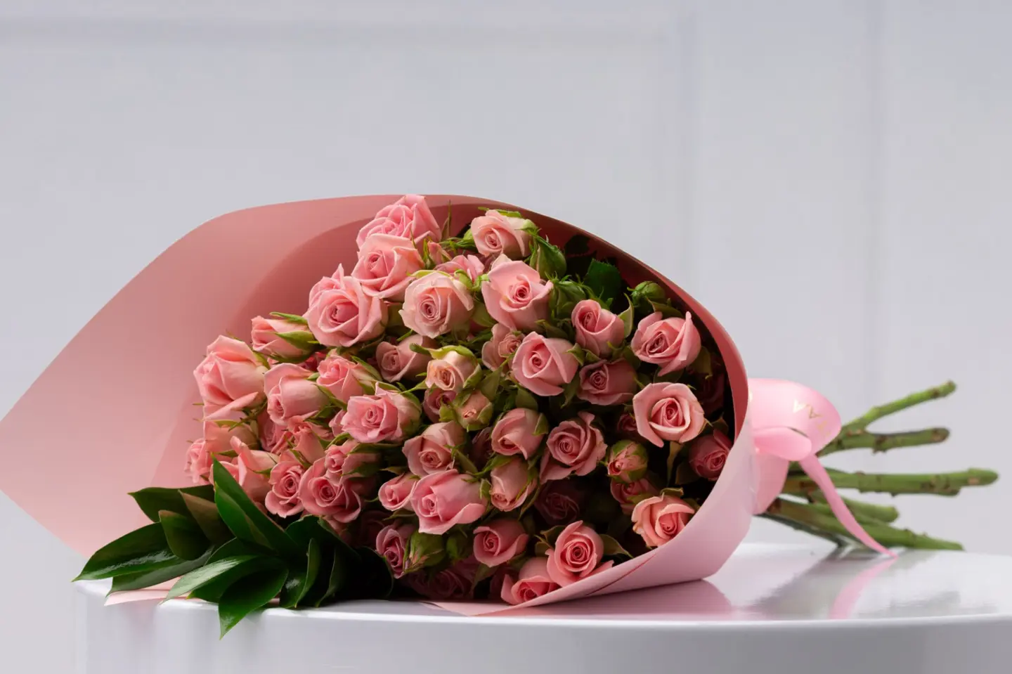 بوكيه فلاورد غرام البنك – ورد وردي