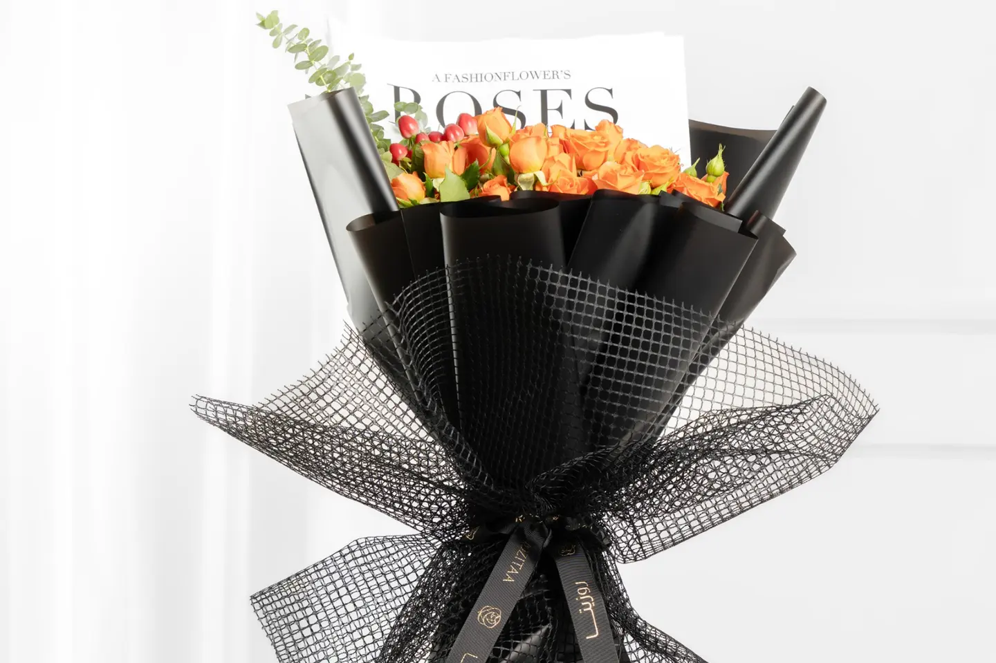 بوكيه فلاورد أورنجا – أزهار برتقالية