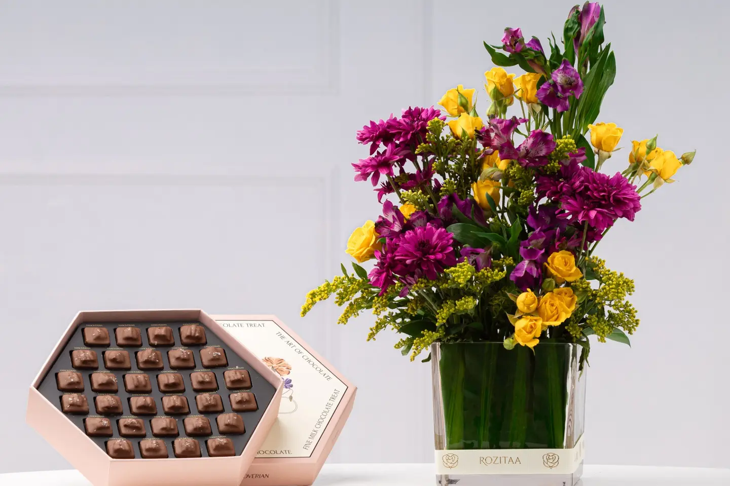 فازة ورد شذى الربيع – بيكان الكراميل المملح من هانوفيرين