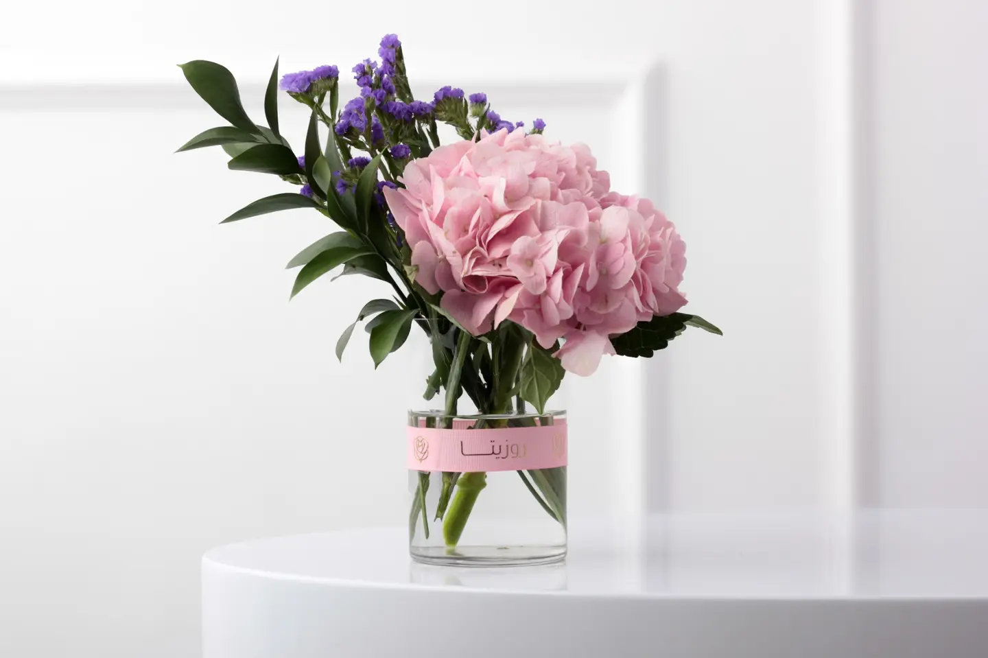 Flowerd Hydrangea Vase – Natural Beauty