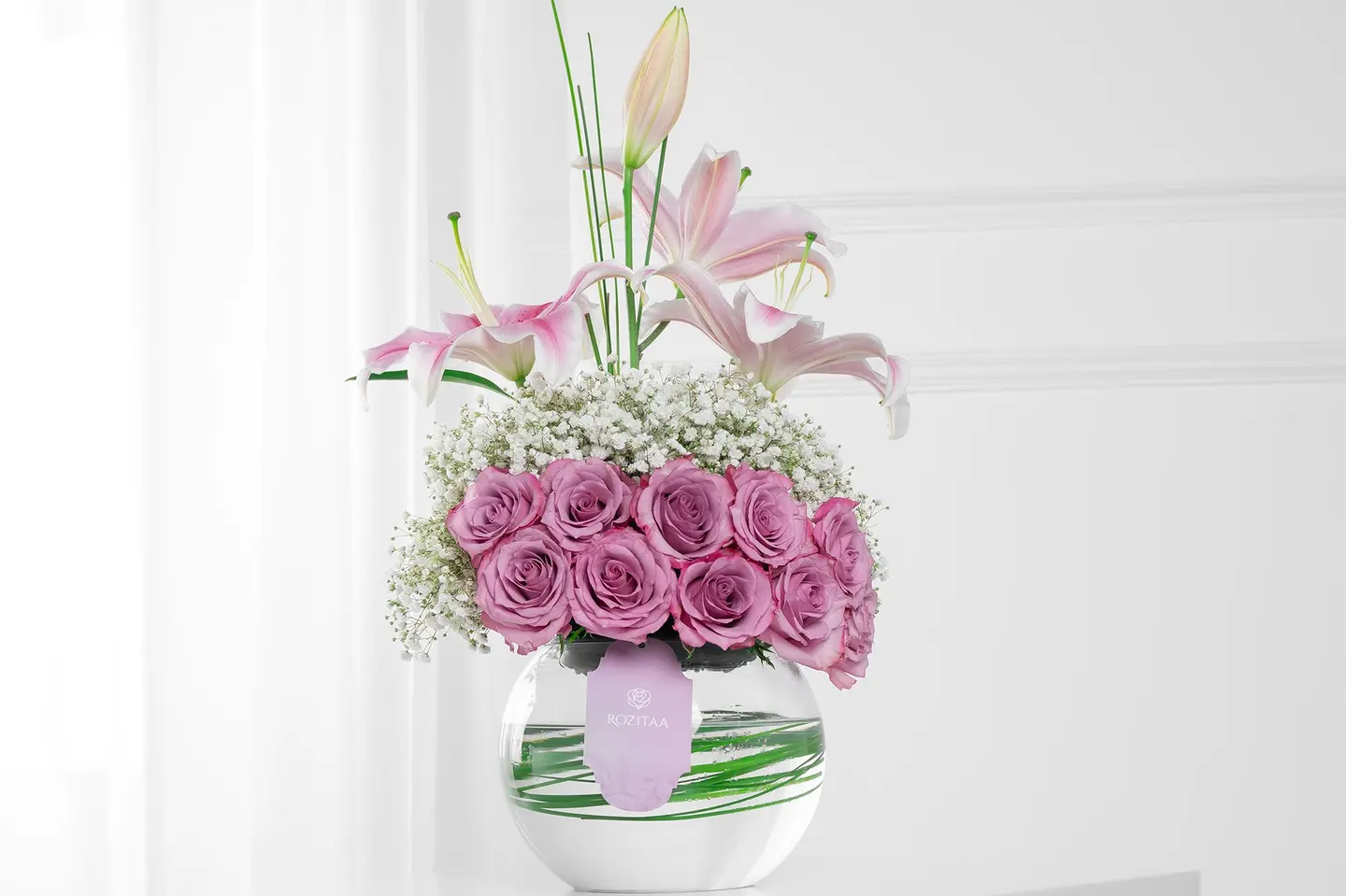 فازة ورد ليا – فلاورد روزيتا