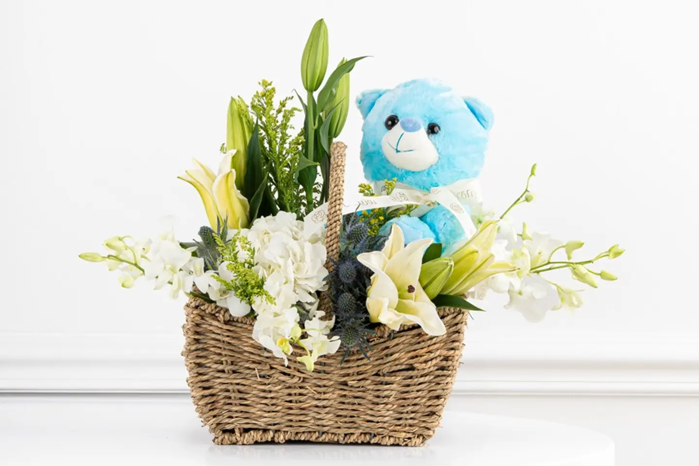 سلة فلاورد مولودنا الجديد – فلاورد روزيتا