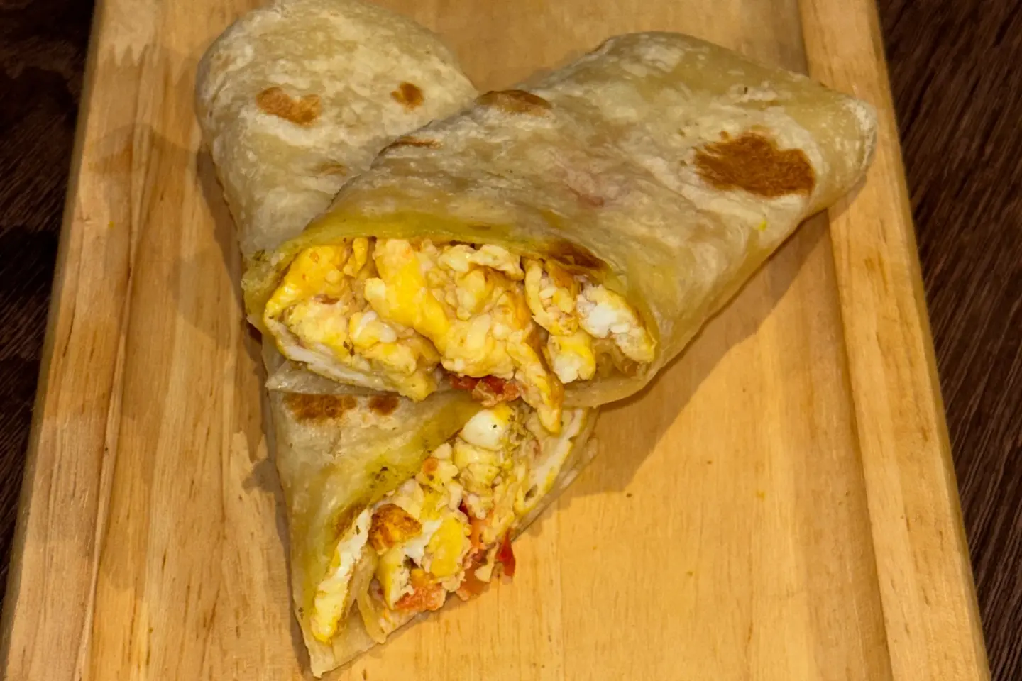 Scrambled Egg/Shakshuka Chapati