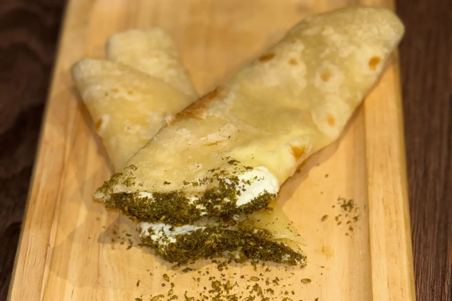 Labneh Thyme Chapati
