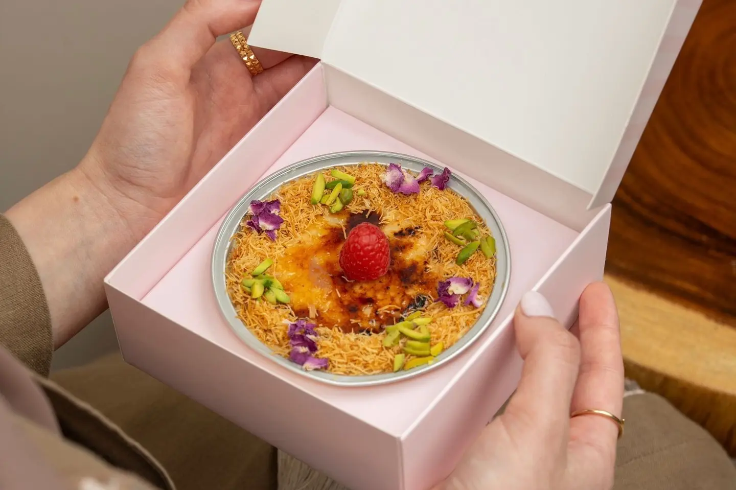 كنافة بروليه (صغير)