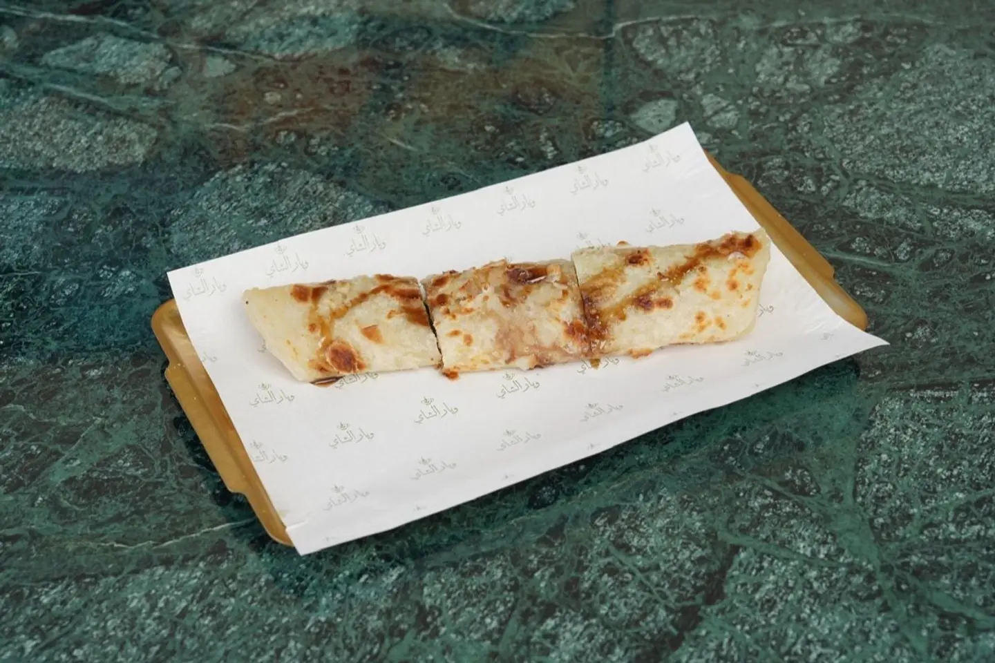 Chapati With Halloumi