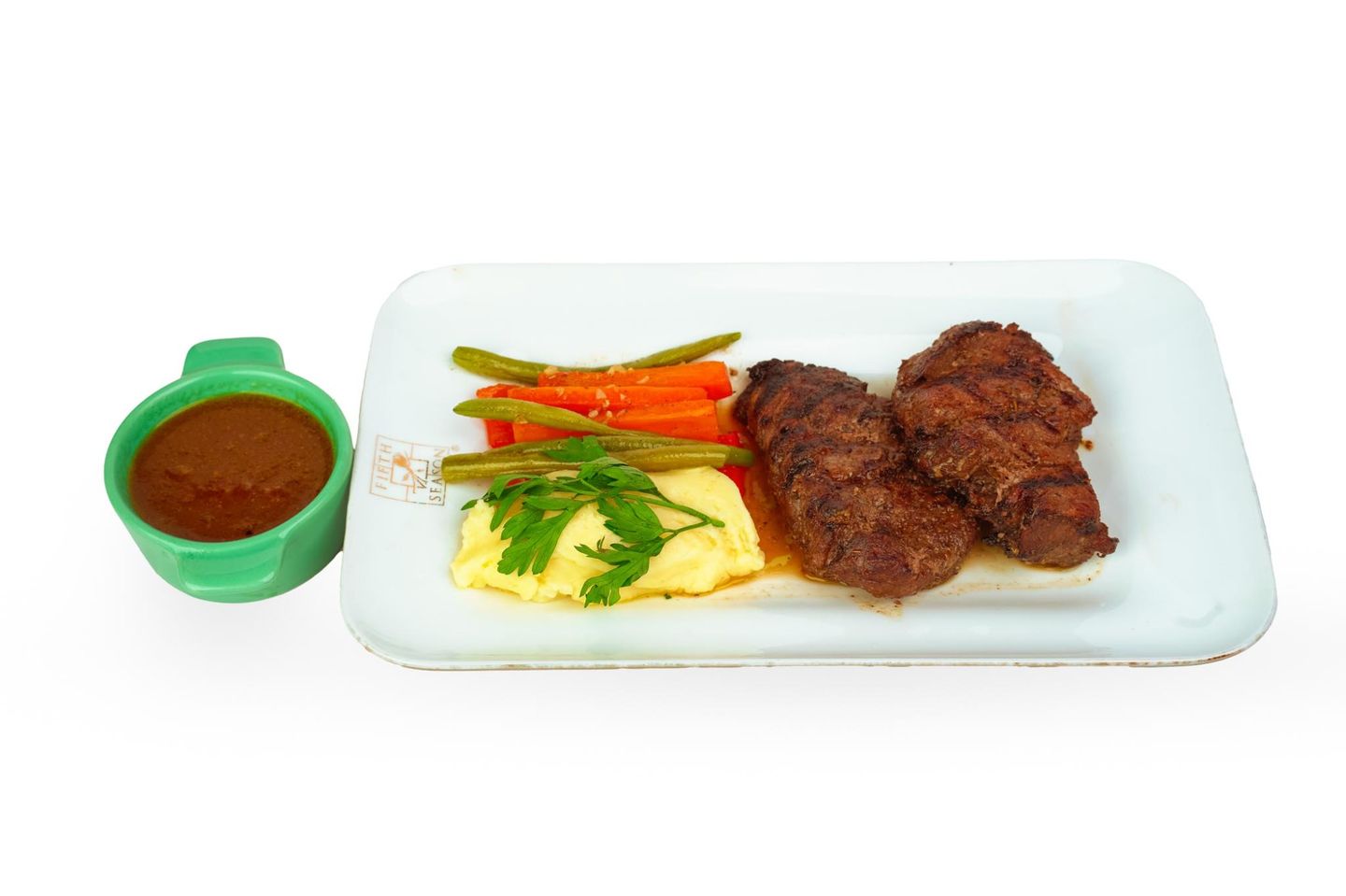 Meat Steak With Black Pepper