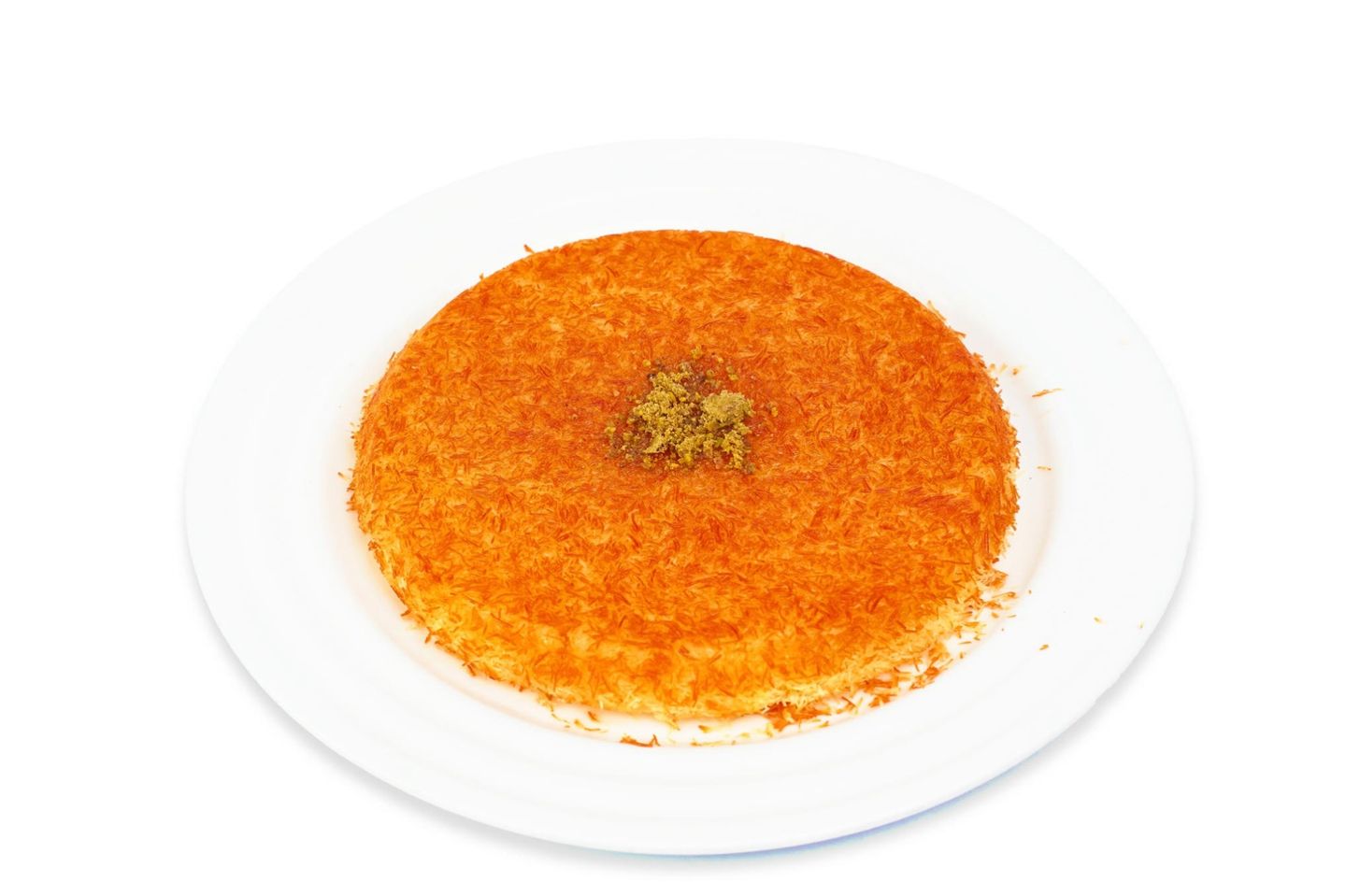 Turkish Kunafa With Fresh Cream