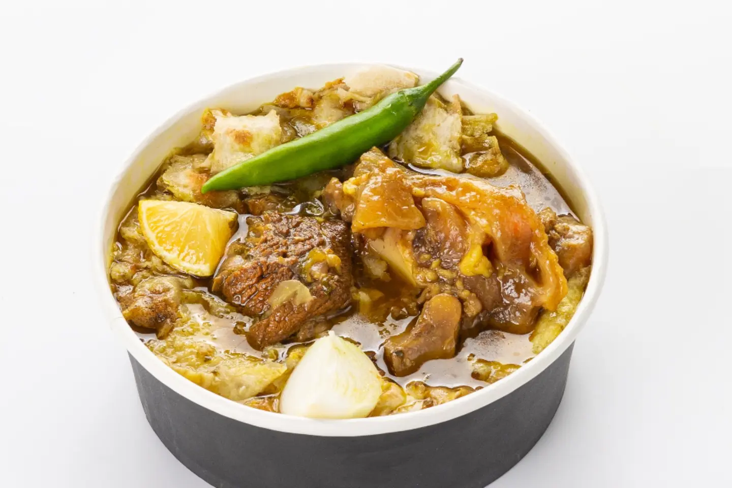 Bajeh And Meat Stew