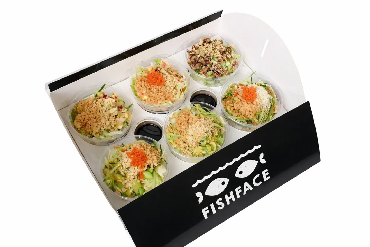 Poke Box (6 Small Poke Bowls)