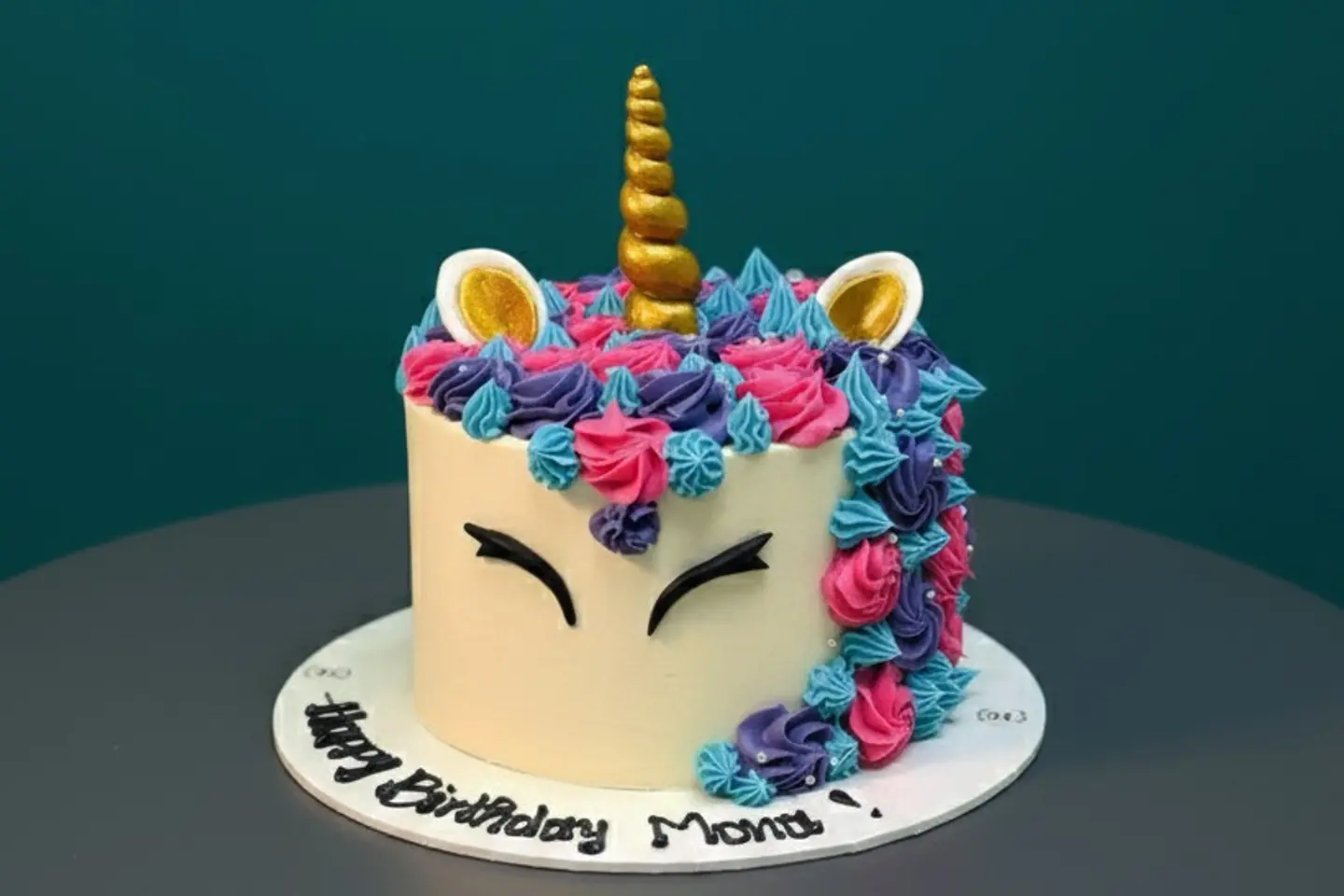 Unicorn Cream Cake