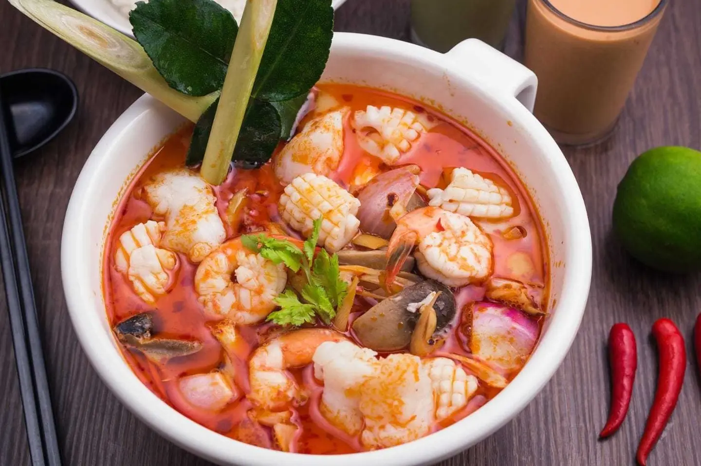 شوربة جمبري اسكندراني