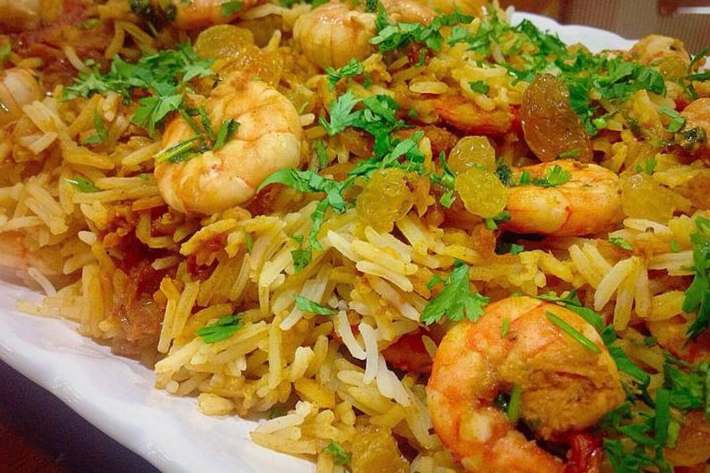 Seafood Biryani