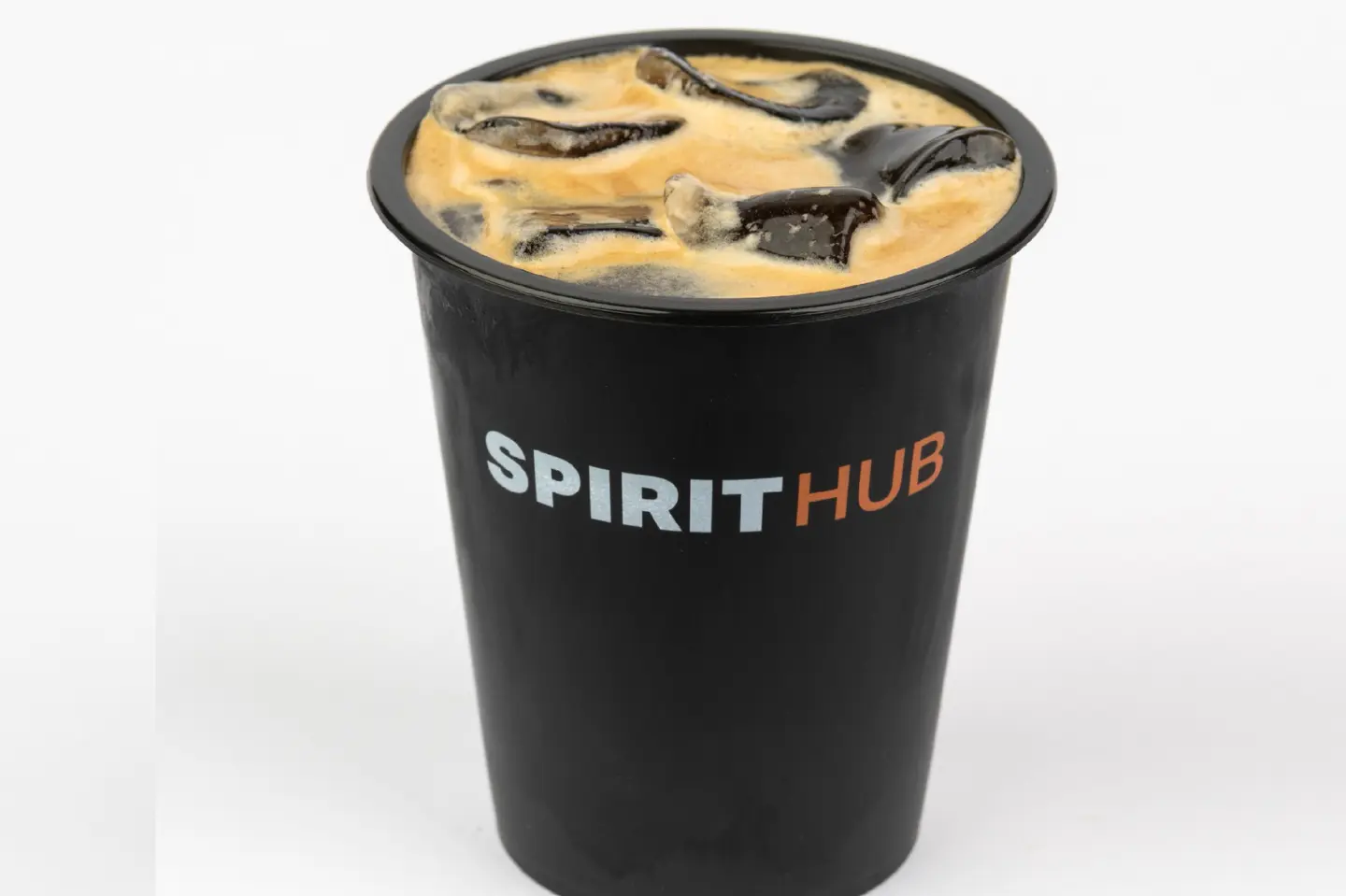 القهوة باردة الفوارة