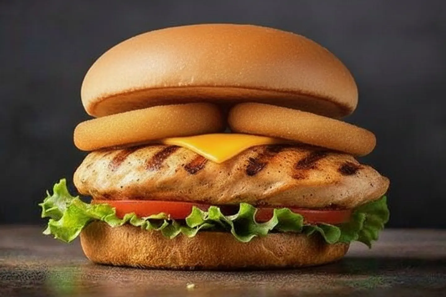 كلاسيك برجر دجاج