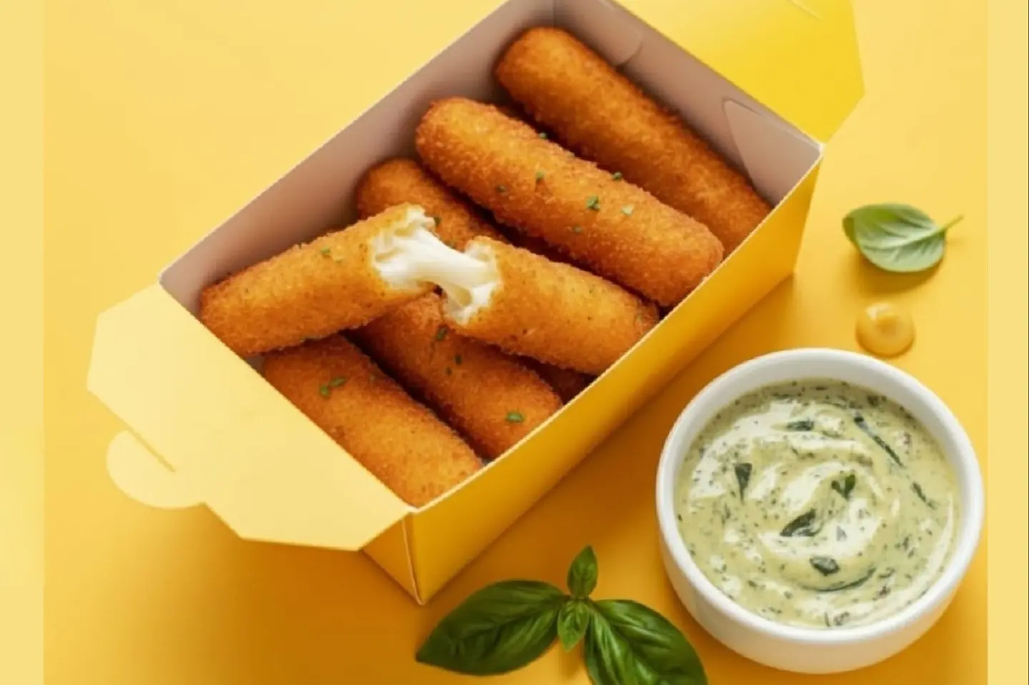 أصابع موزاريلا مطاطية