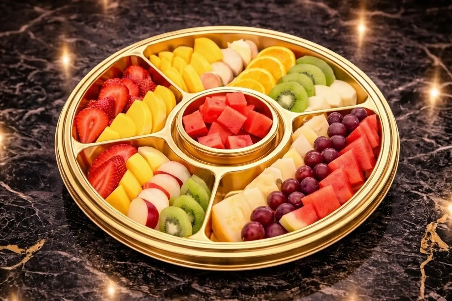 سلطة فواكة كبير للمناسبات