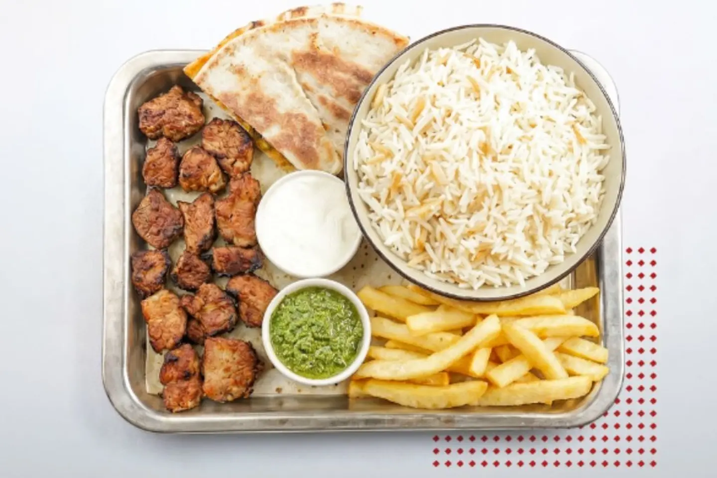 Choose Your Own Awssal Platter ( 3 Skewers )