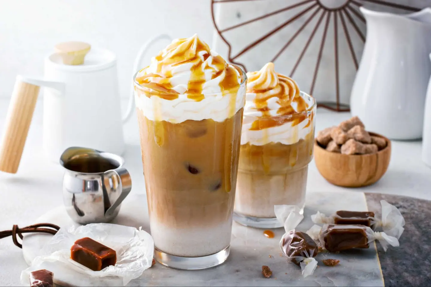 Iced Salted Caramel Latte