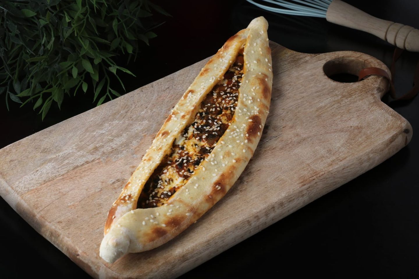 فطيره سبانخ بالجبن السائل