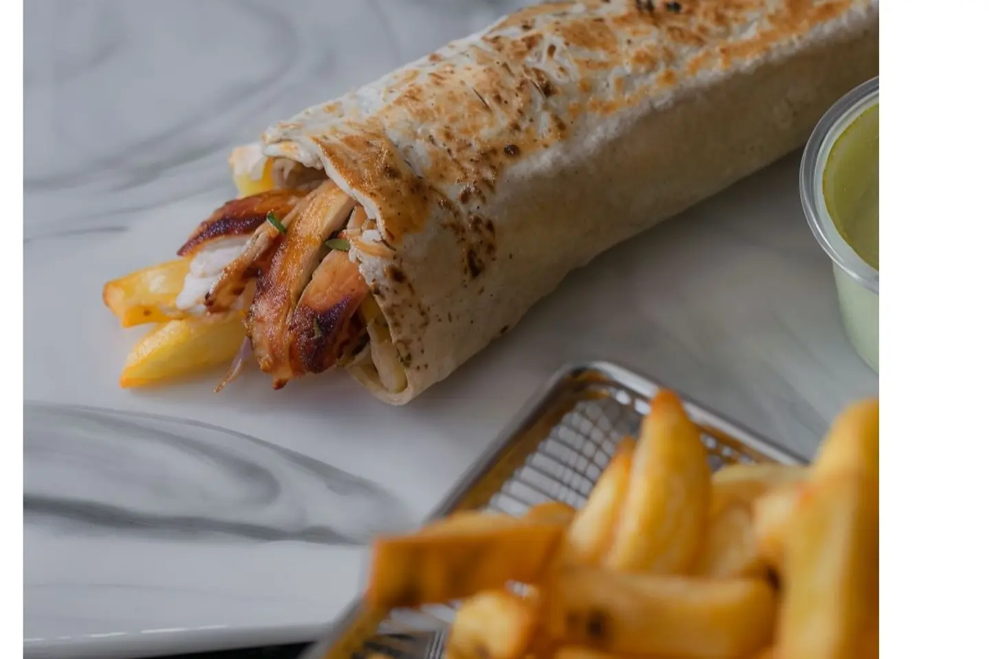 Chicken Saj Shawarma Small