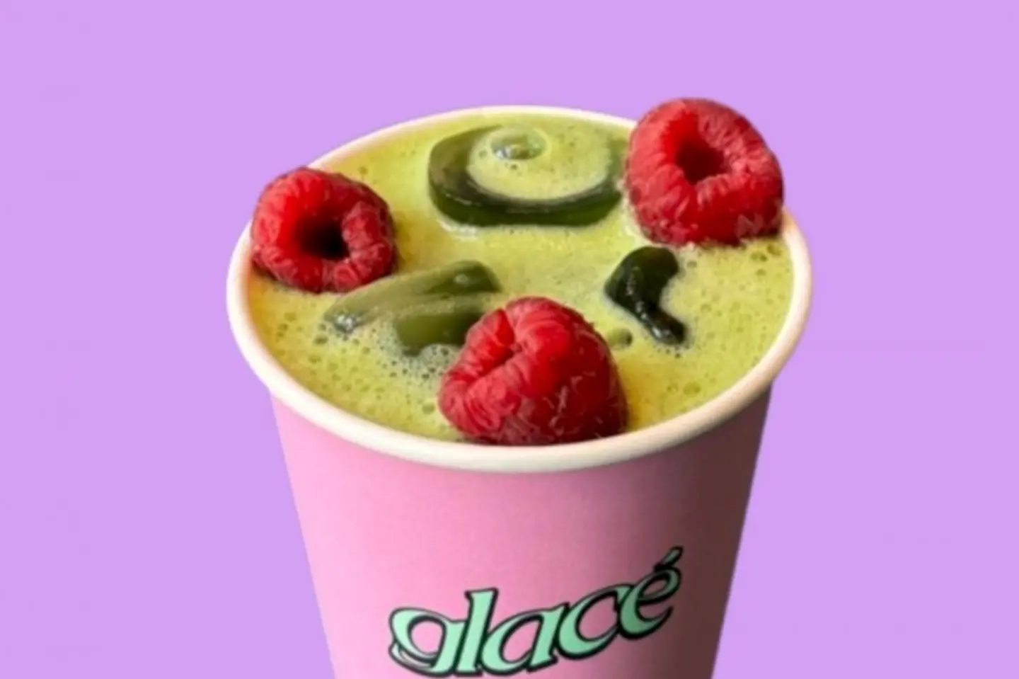 Berries On Matcha