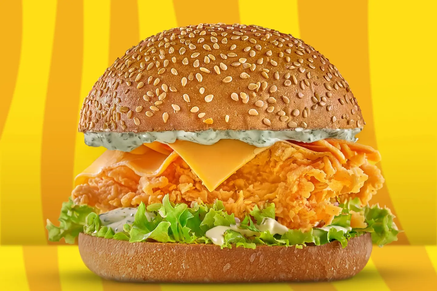 Ranch Crispy Burger