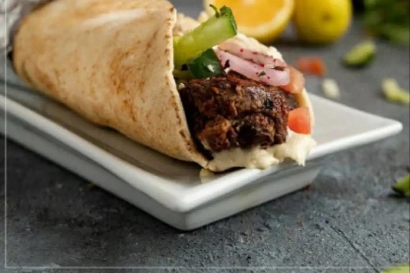 Awsal Meat Sandwich