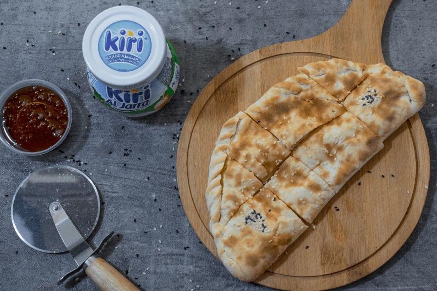فطيرة جبن كيري وعسل