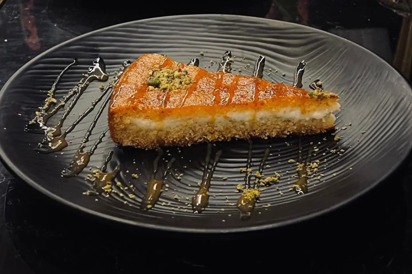 Basbousa With Cream