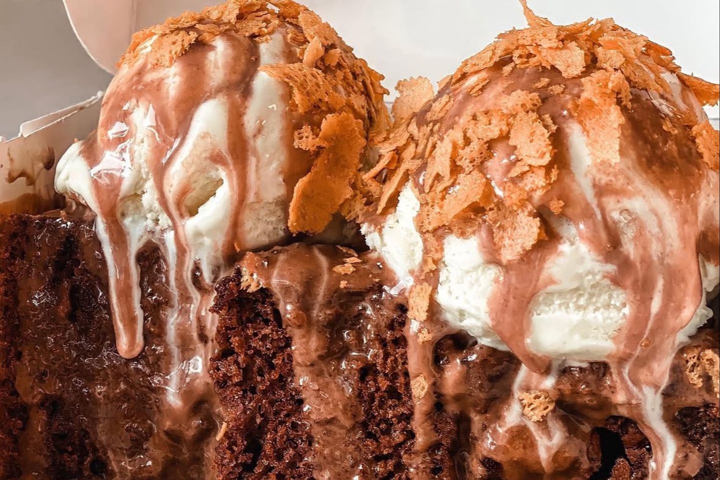 Convoy Chocolate Cake  Ice Cream