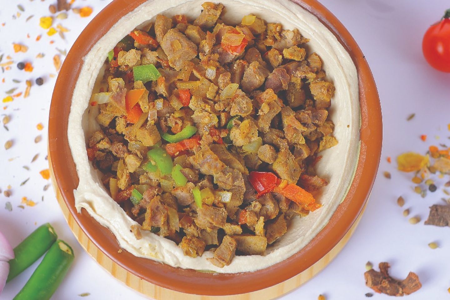 Hummus With Meat